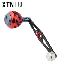 XTNIU 8*5 мм отверстие Рыболовная катушка длина ручки 112 мм ручка из алюминиевого сплава и Полосатое отверстие ручка для Spining Рыболовная катушка инструмент