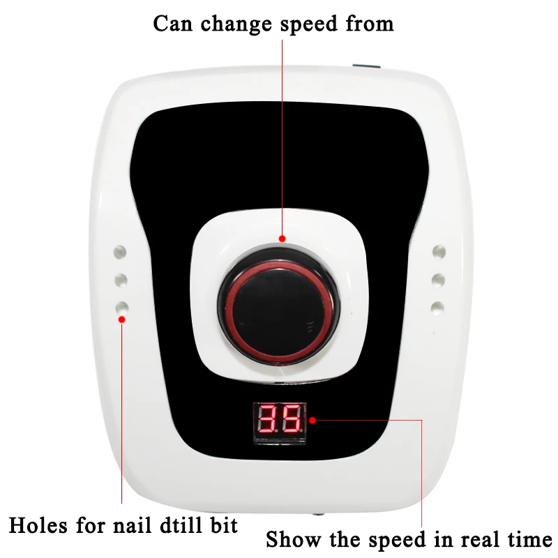 35000Rpm Electric Nail Drill Machine Manicure Pedicure Tool Dril Machine Nail Drill Files Electric Polisher Nails Accessoires