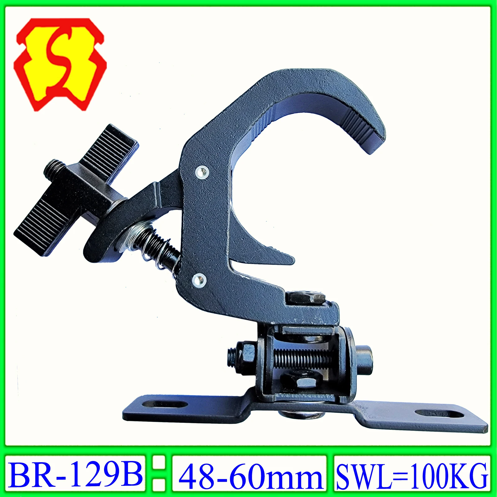 AluminumLightingclampforstagetrusstube4860mmLedlampclamps