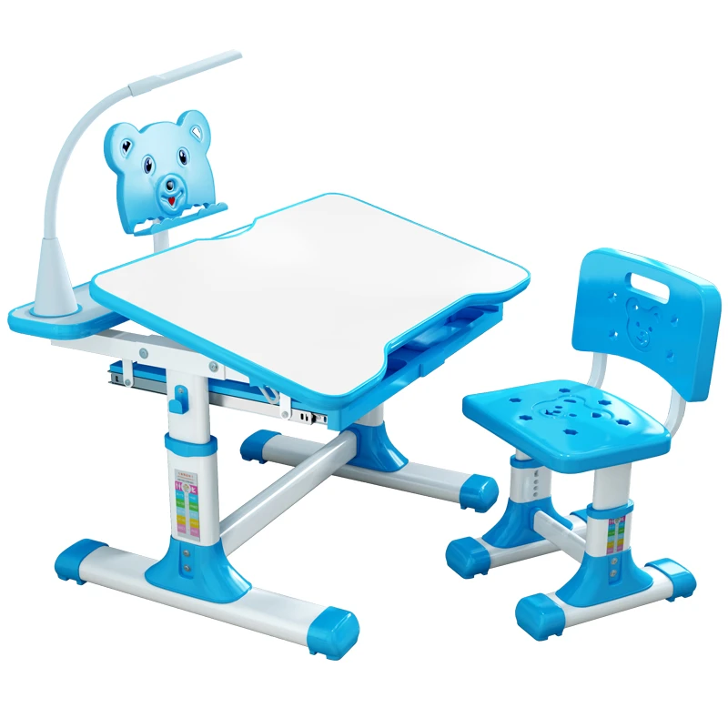 teal kids desk
