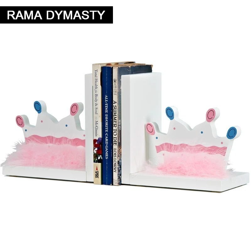 Украшение для дома фирменный дизайн детской короны книжные концы держатель