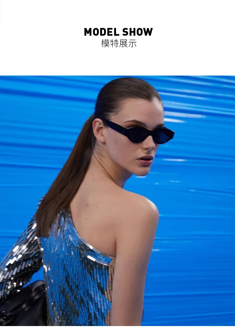 Rectangle sunglasses women brand design retro colorful transparent fashion cat eye sun glasses Female Eyewear UV400