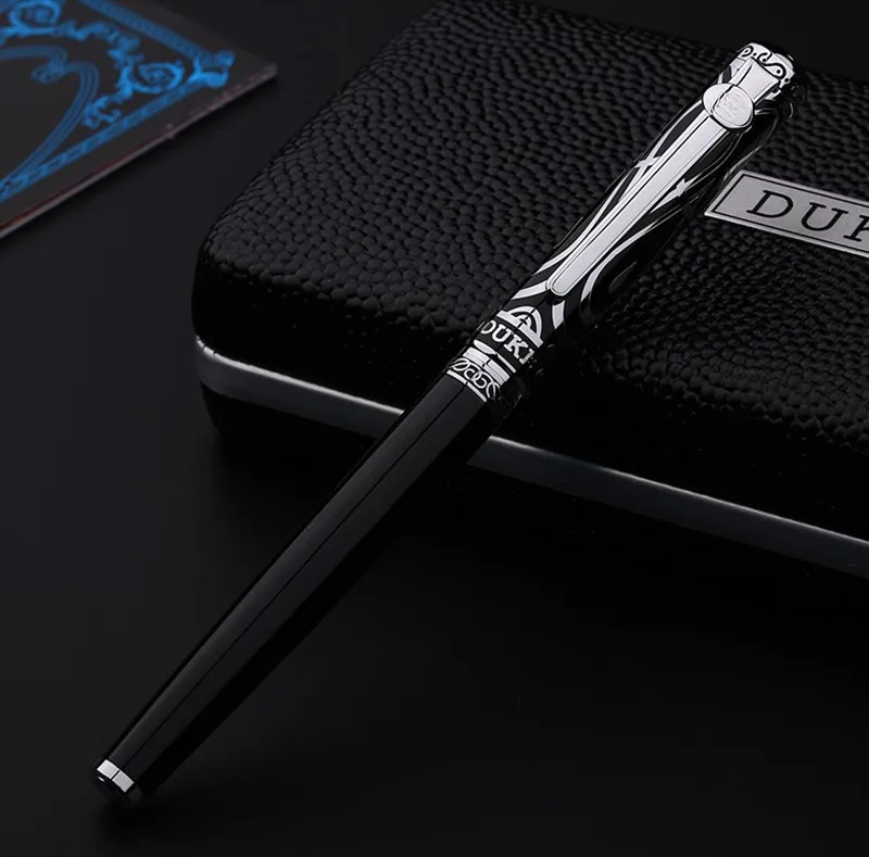 Duke Noble Ruby Matel роликовая ручка с гладкой заправкой, сладкое сердце узор колпачок чернила офисная деловая ручка товары для дома и школы