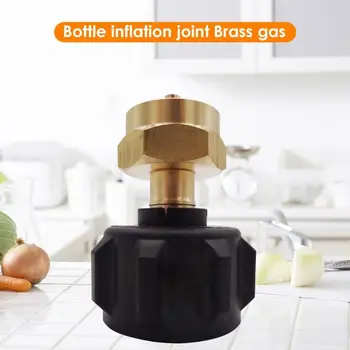 

1 LB Propane Regulator Valve Propane Refill Adapter Outdoor Picnic Barbecue BBQ Cooking Gas Tank Stove Accessories