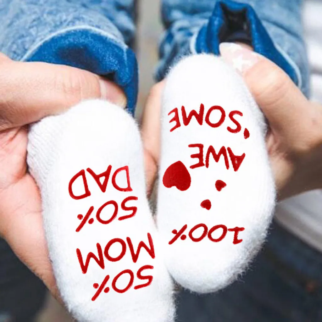 Мягкие носки для новорожденных 1 пара повседневные хлопковые девочек и мальчиков