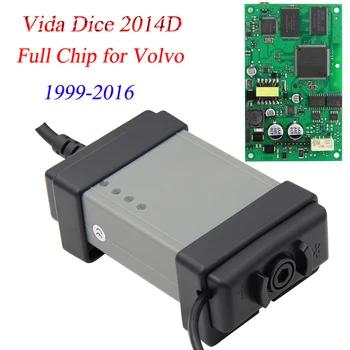 

VIDA For Volvo Dice For volvo Cars 1999-2016 OBD2 Car Auto Diagnostic Tool Scanner 2014D Vida Dice Full Chip Green Board vida
