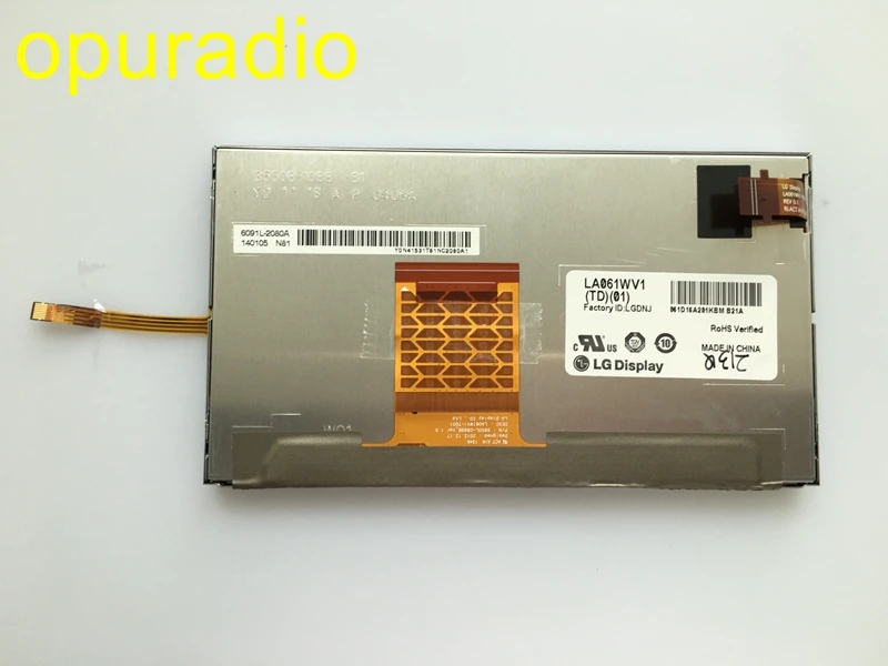 Original L-G 6.1inch LCD display LA061WV1(TD)(01) screen + touch panel LA061WV1-TD01 for To-yota Camry RAV4 car DVD navigation | Автомобили