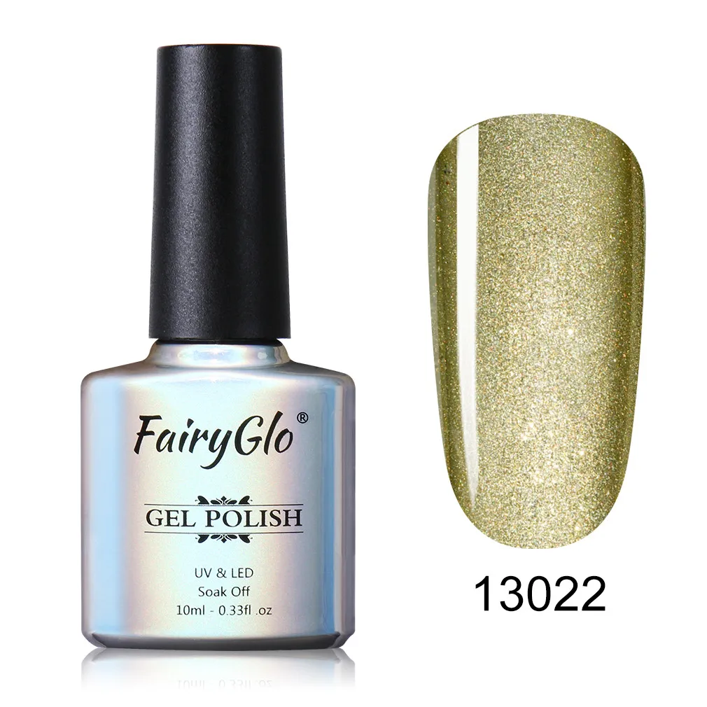 13022 FairyGlo, 10 мл, 5D, кошачий глаз, УФ-гель для ногтей, хамелеон, магический Гель-лак для ногтей, нужен магнит, палочка, Полупостоянный Гель-лак - Цвет: 13022