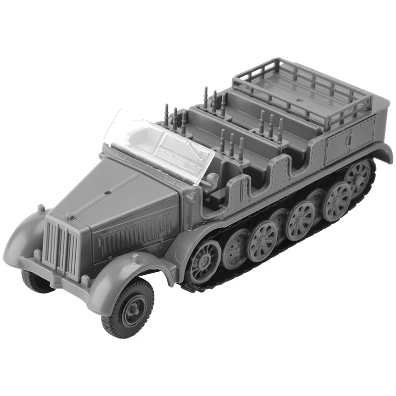 

1:72 Assembled Model Car 4D Wheeled Vehicle Rubber-Free Assembly Model Toy Car Gifts for Kids Boy