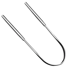 U-образный очиститель языка из нержавеющей стали для ухода за полостью рта небольшой подарок гидиен ручной инструмент против ржавчины свежее дыхание для взрослых Чистый скребок