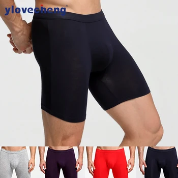 

Men's Underwear Extra Long Underwear Sports Pants Large Size Running Fitness Youth Boxer Hot Sale