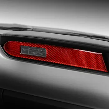 

Red Center Console Panel Carbon Center Console Panel Trim Useful Long life