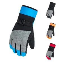 Aolikes Women Men Ski Gloves Snowboard Gloves Snowmobile Motorcycle Riding Winter Gloves Windproof Waterproof Unisex Snow Gloves