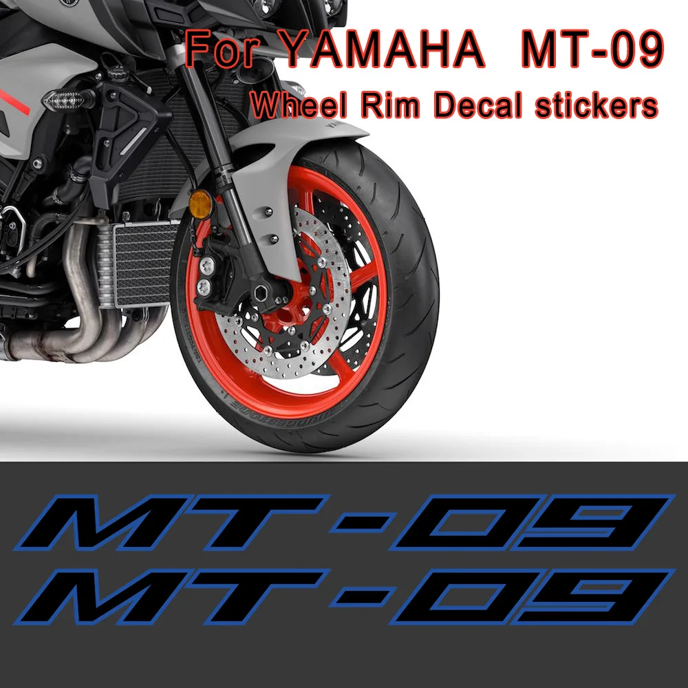 

For YAMAHA MT-09 MT09 MT 09 Wheels Rims Inner Helmet Tank Body Shell Decal Motorcycle Sticker Printing Film 2017 2018 2019