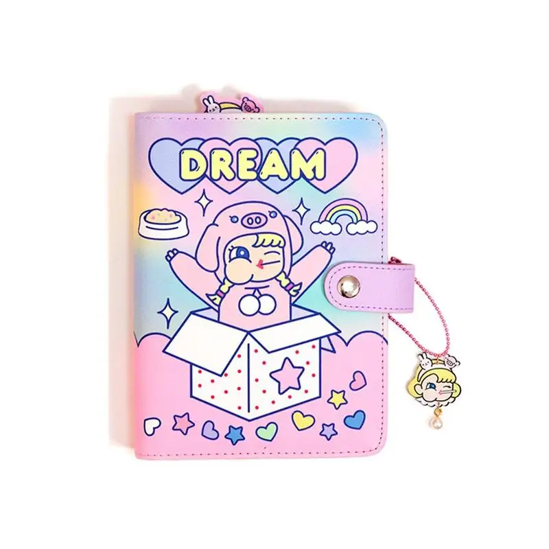 Kawaii Diy Binder notebook A6 корейский дневник на спирали планировщик записная книжка для девочек Fichario Sketcbook органайзер для книг путешественников Q1X9