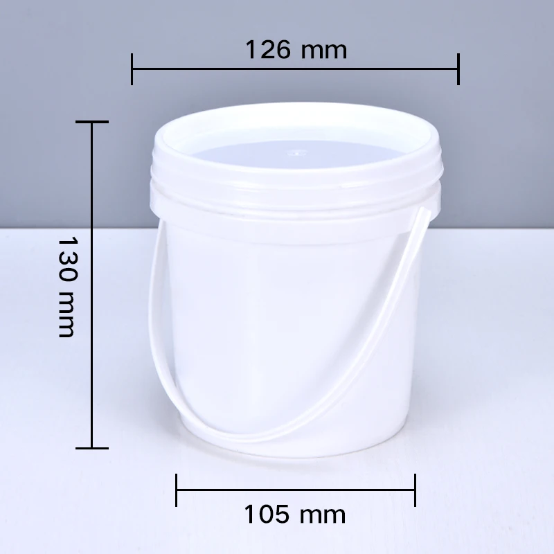 liter Round Plastic bucket with lid Food Grade Polypropylene