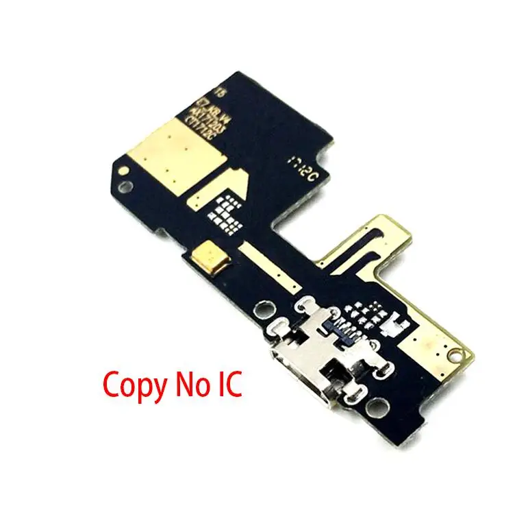 Новинка для Xiaomi Redmi 5 Plus usb зарядное устройство порт Micro док-станция разъем для зарядки гибкий кабель плата - Цвет: Copy No IC