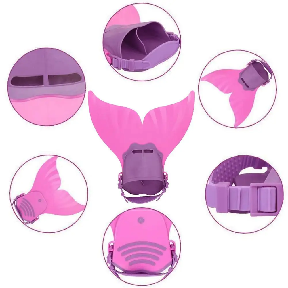 2020 Новая регулируемая купальная Одежда для девочек и мальчиков с хвостами