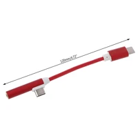 גק כדי 2-ב-1 סוג C כדי 3.5mm עבור אודיו ג