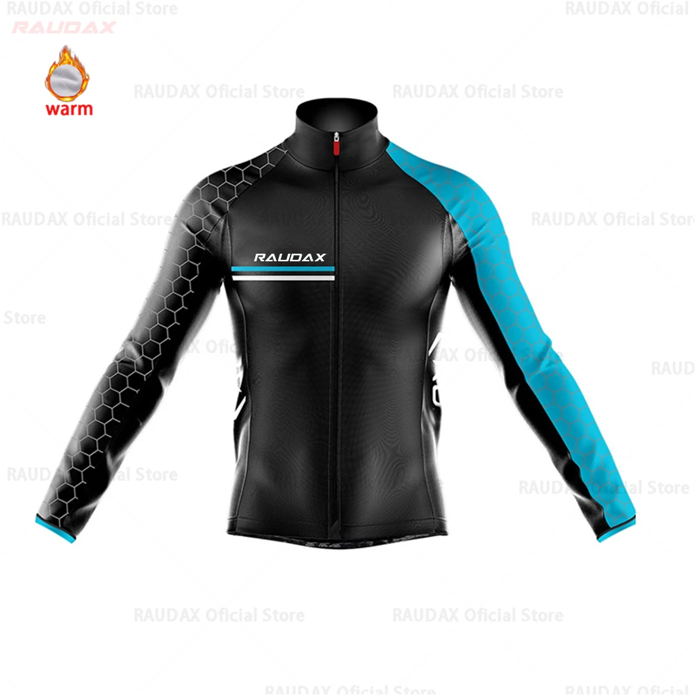 jersey only Pro Team Велоспорт Джерси набор зимний теплый флис с длинным рукавом MTB Велоспорт нагрудник брюки Ropa Ciclismo триатлон костюм - Цвет: jersey only