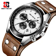 Ben Nevis мужской роскошный бренд часов часы кварцевые часы модные кожаный ремень водонепроницаемые уличные военные часы спортивные наручные часы