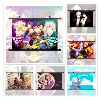 

Jojo's Bizarre Adventure Anime Manga HD Print Wall Poster Scroll