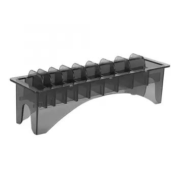 

10 Grids Compartments Plastic for Electric Hair Clipper Limit Comb Organizer Comb Storage Box