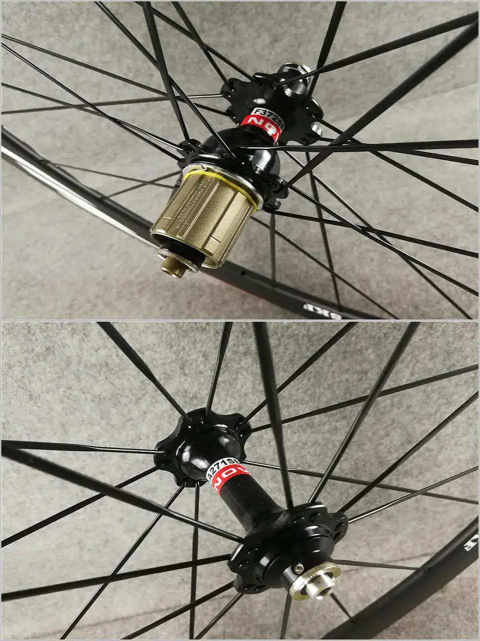 Белые Полые лого Colnago колеса велосипеда 3 к Глянцевая клинчер 50 мм Углеродные шоссейные колеса велосипеда с 23 мм ширина r13 керамические втулки - Цвет: With A271 Hubs