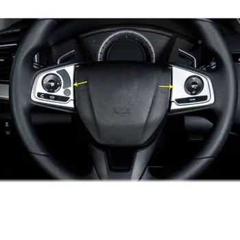 

Car Styling Stick Cover Steering Wheel Interior Kit Trim Frame Panel Moulding Hoods Part For Honda CRV CR-V 2017 2018 2019 2020