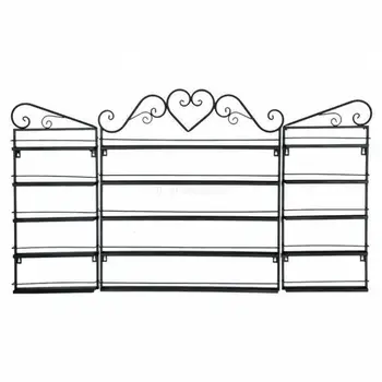 

Large Storage Wall Manicure Cosmetics Display Stand Modern Metal Manager Nail Polish Storage for Nail Salon Beauty Center