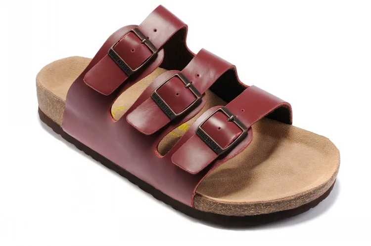 Birkenstock/шлепанцы; коллекция 813 года; альпинистские мужские и женские классические водонепроницаемые уличные спортивные пляжные шлепанцы; Размеры 35-46 - Цвет: 12