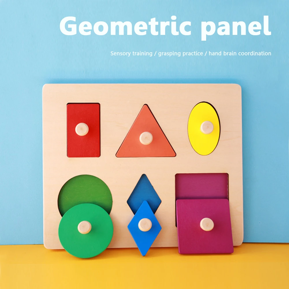 geometric puzzle board