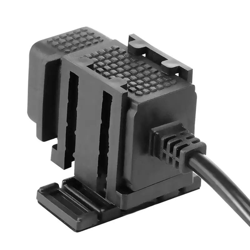 TiOODRE 12 В двойной USB порт мотоцикл руль водонепроницаемое зарядное устройство адаптер питания Разъем для телефона gps MP4