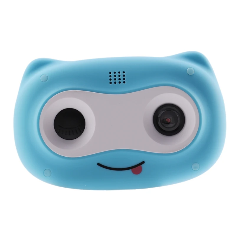 

Kids Camera, Rechargeable Toy Camera Selfie Camera with Lanyard& 16GB Card, Gift for 3-8 Year Old Kids,Blue