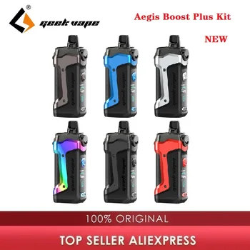 

NEW Original Geekvape Aegis Boost Plus 3-in-1 Vape Pod Kit Suit for Pod/RDTA/Tank & Max Output 40W E-cig Vape Kit Vs Aegis MAX