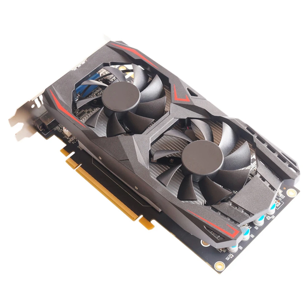 GTX550Ti GDDR5 NVIDIA PCI Express 2.0 Twin Cooling Fan Computer Games HDMI-Compatible PCIe Computer Gaming Graphic Cards