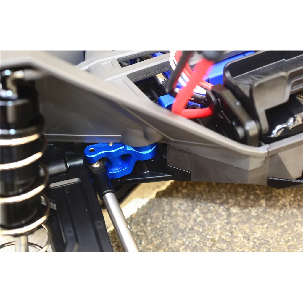 GPM гоночный алюминиевый руль в сборе для TRAXXAS 1/10 MAXX грузовик RC Автомобиль Дистанционное управление автомобильные аксессуары Z117