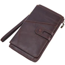 ABDB-MISFITS Клатч кожаный Длинный кошелек на молнии сумка для карт мужская сумка для мобильного телефона сумочка