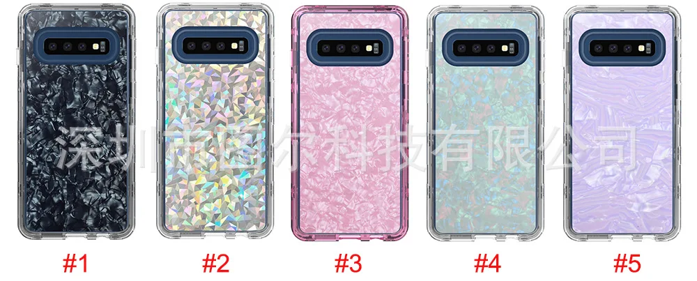 Стиль SAMSUNG S10 plus чехол для телефона Три в одном ТПУ+ ПК эпоксидный ударопрочный защитный чехол применимый S10e
