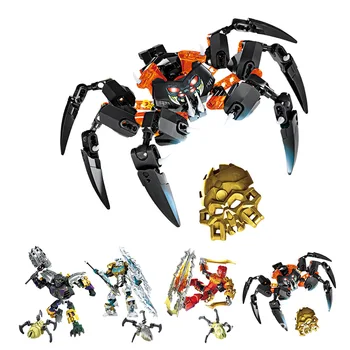 

NEW Bionicle Mask Of Light Bionicle Lewa Jungle Keeper Of The Grove Building Block Compatible With Lepining Toys