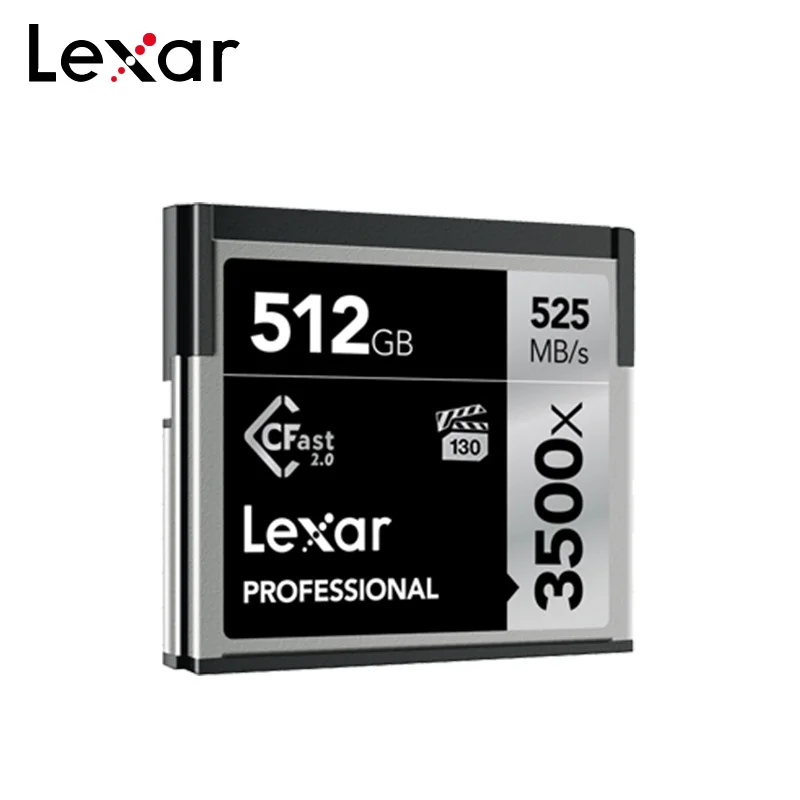 Lexar профессиональный компактный адаптер для флэш-карт 32 Гб 128 ГБ 512 ГБ высокоскоростная карта памяти Full HD видео CompactFlash CF карта для камеры