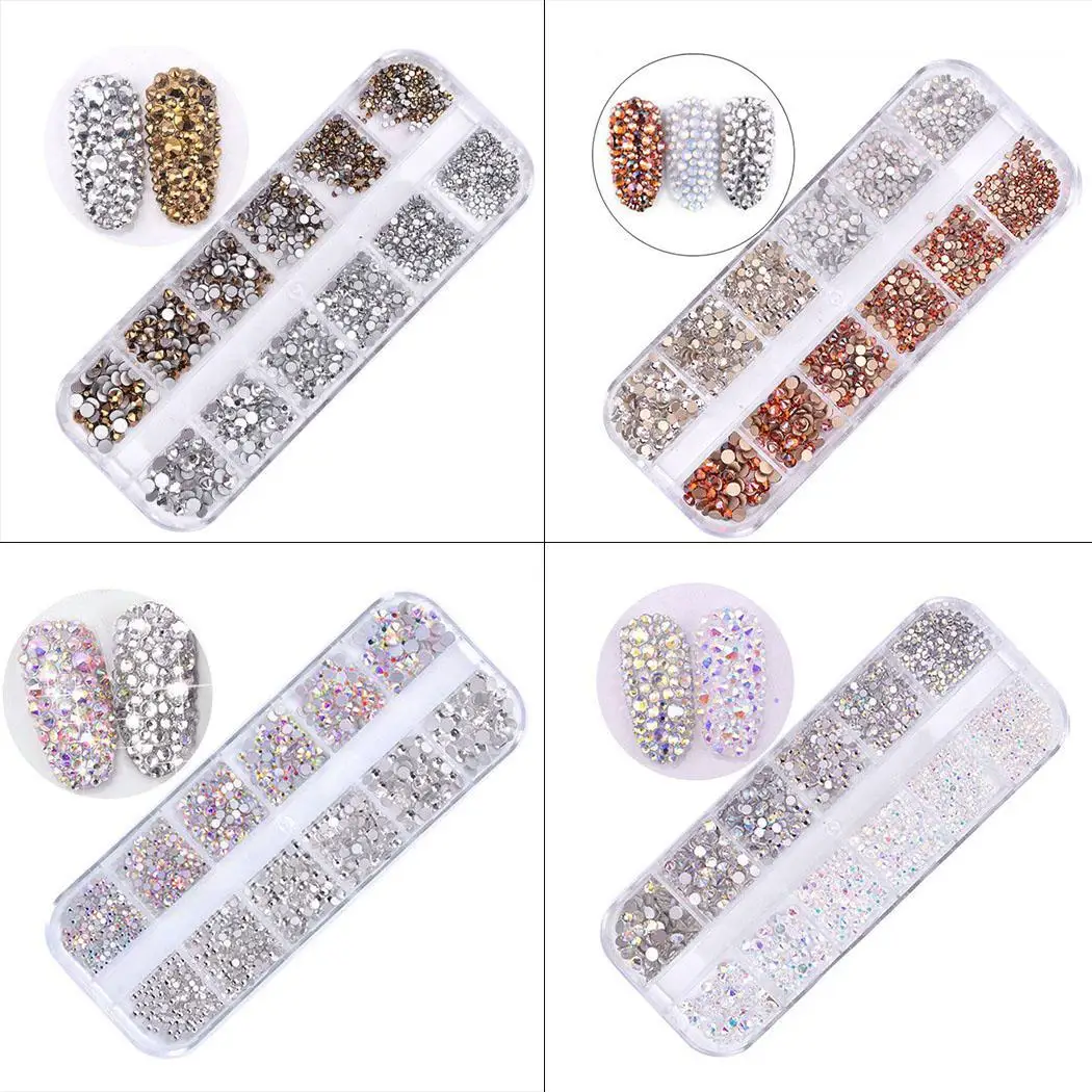 DIY Home Flatback Nail Art Rhinestone Nail Art 1, 2, 3, 4, 5, 6, 7, 8, 9 аксессуары для дома, профессионалы