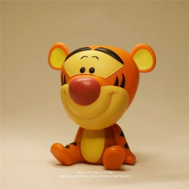 Disney Винни Пух 8 см 3 шт./компл. фигурку коллекция украшений аниме фигурка игрушки модели для детей подарок