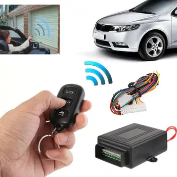 

Car Remote Central Door Locking Kit Convenient Practical User-friendly Design Auto Keyless Entry Alarm System 402/T126