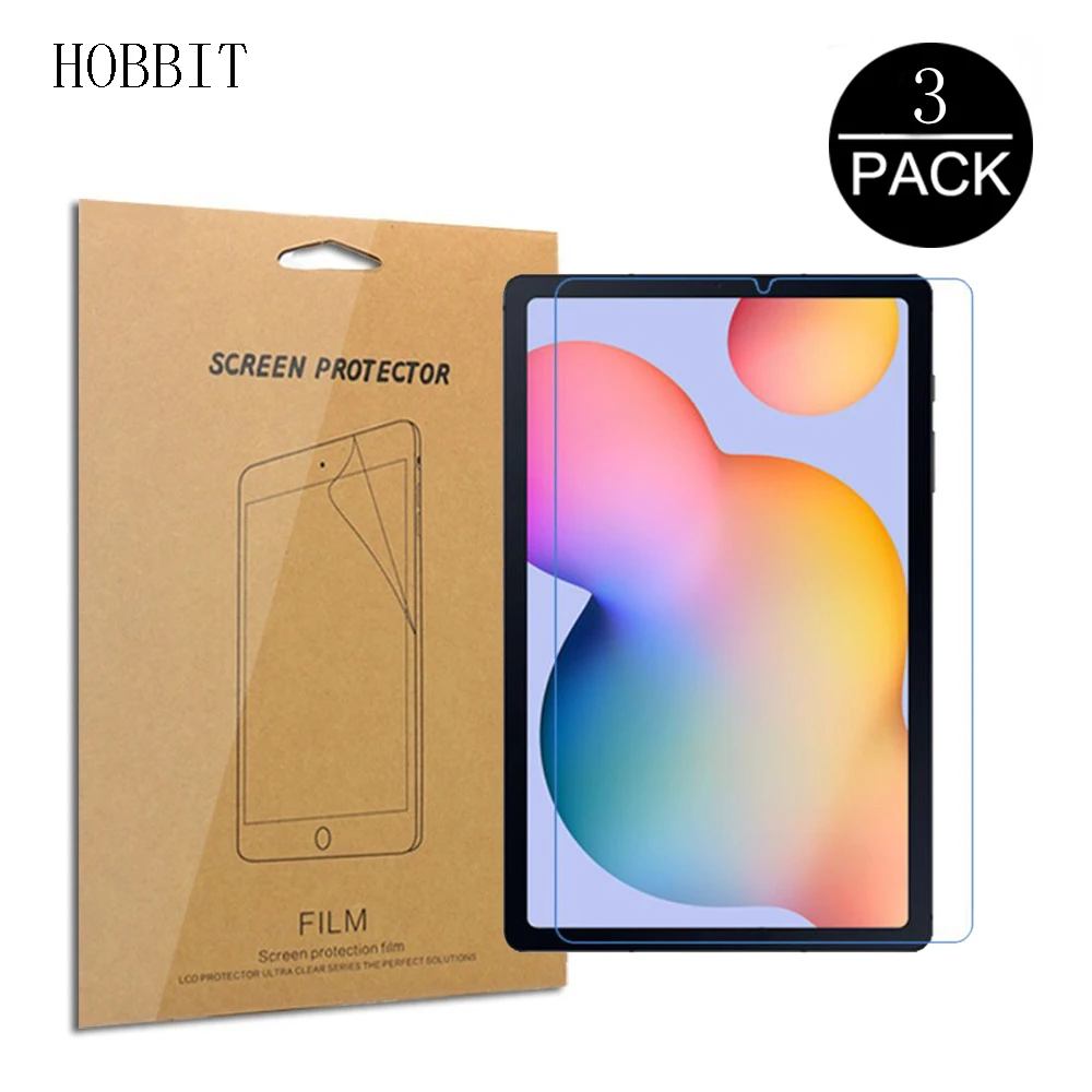 3 шт. ПЭТ пленка для Samsung Galaxy Tab S6 Lite 10 4 дюйма P610 P615 зеркальная защита экрана