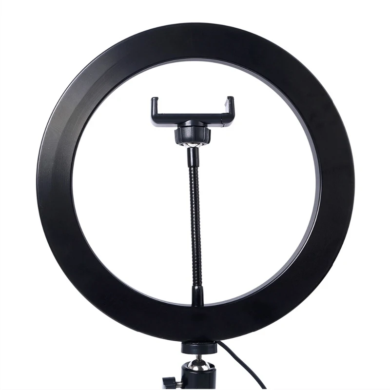  Photography LED Selfie Ring Lamp With Stand Table Tripods For Makeup Video Live Studio