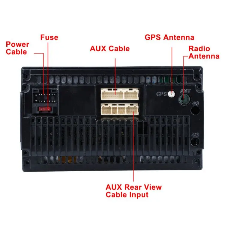 Podofo Автомобильный мультимедийный плеер Android 8,1 2Din gps Navi автомобильное радио Wifi Bluetooth Авторадио Универсальное автомобильное аудио стерео радио Coche