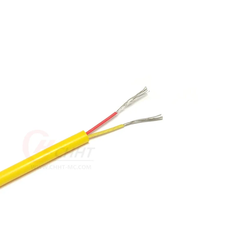 Высокая Технология K Тип KAFY-ANSI-CH 2 * 24AWG силиконовый резиновый изолированный провод