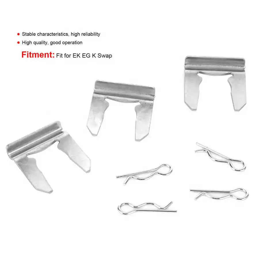 Shifter Unit Cable Clip Pin Mounting Iron Hardware KTD-CAB-HRD Fit for EK EG K Swap
