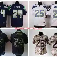 Стильный, высокое качество, Сиэтл маршон Линч, Рихард Шерман Джерси